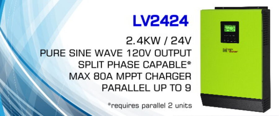 MPP Solar Inc » SPLIT PHASE LV SERIES – LV2424 / LV5048 / LV6048