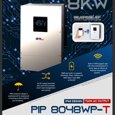 MPP Solar PIP 11KW MAX:: powerful inverter for your off-grid system –  Thunor Batteries, Inverters, Solar Panels